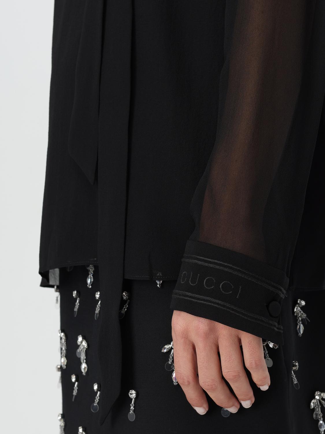 Gucci Top Woman Black