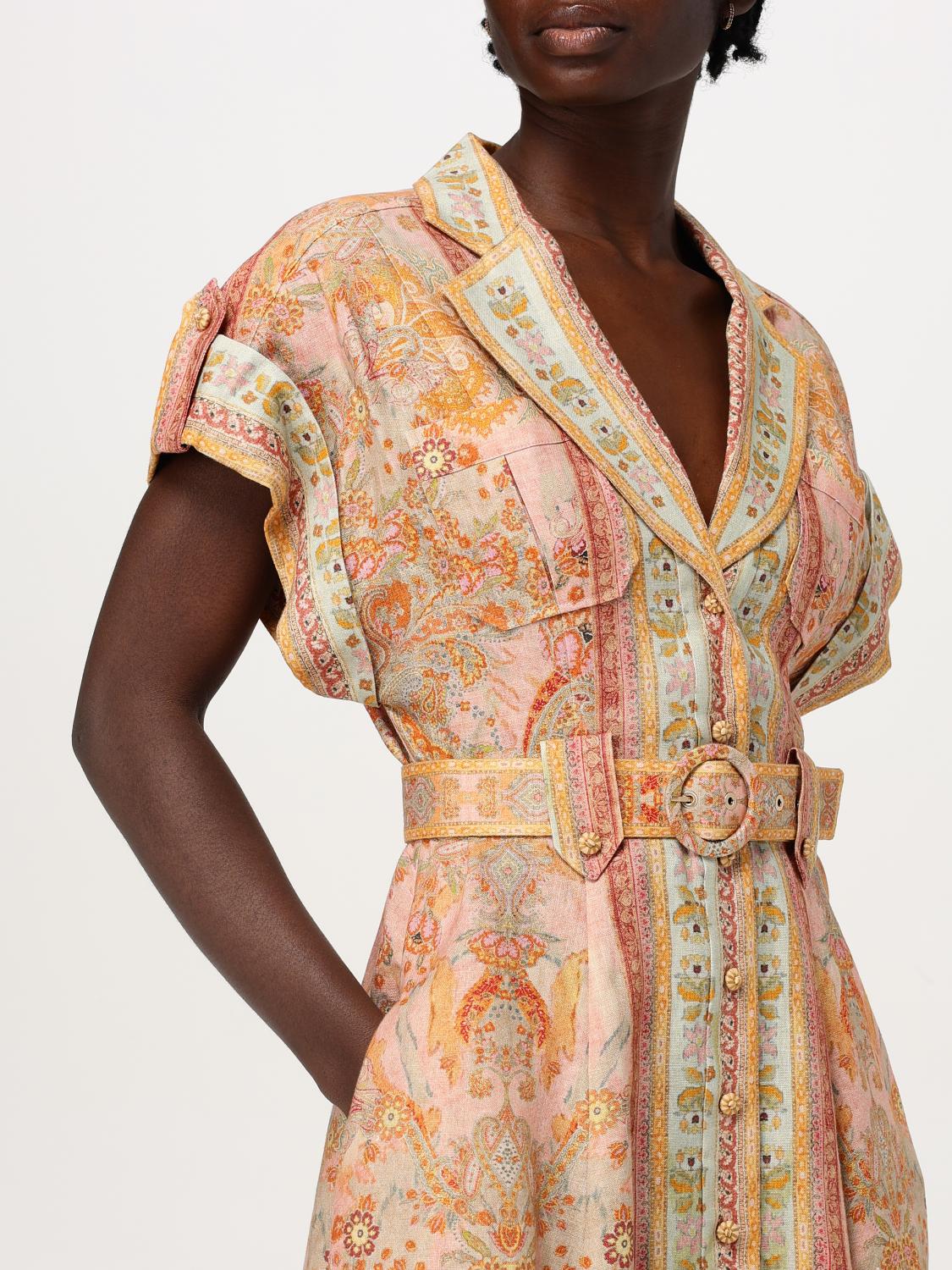 Zimmermann Dress Woman Pink