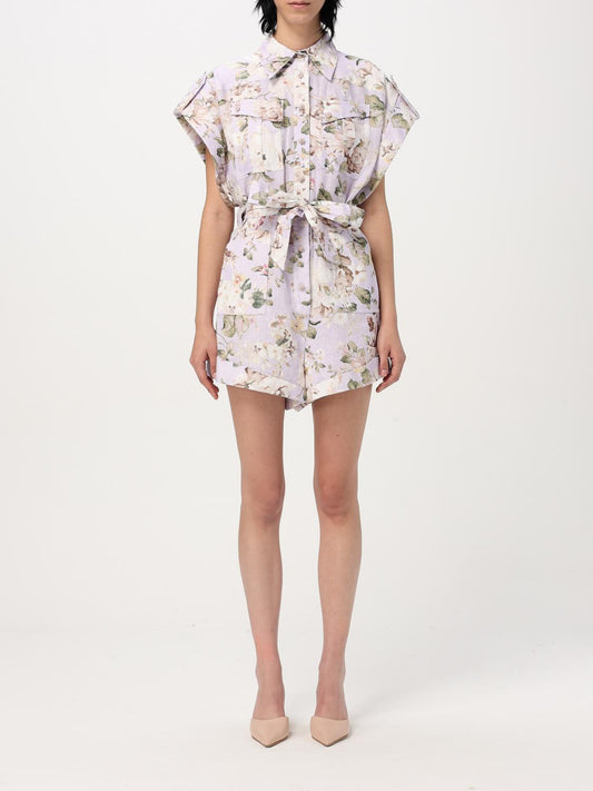 Zimmermann Jumpsuits Woman Lilac