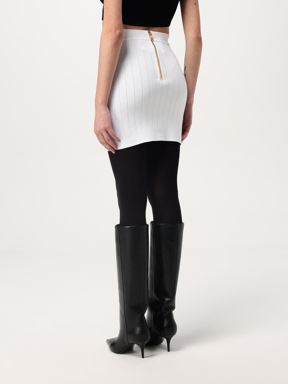 Balmain Skirt Woman White