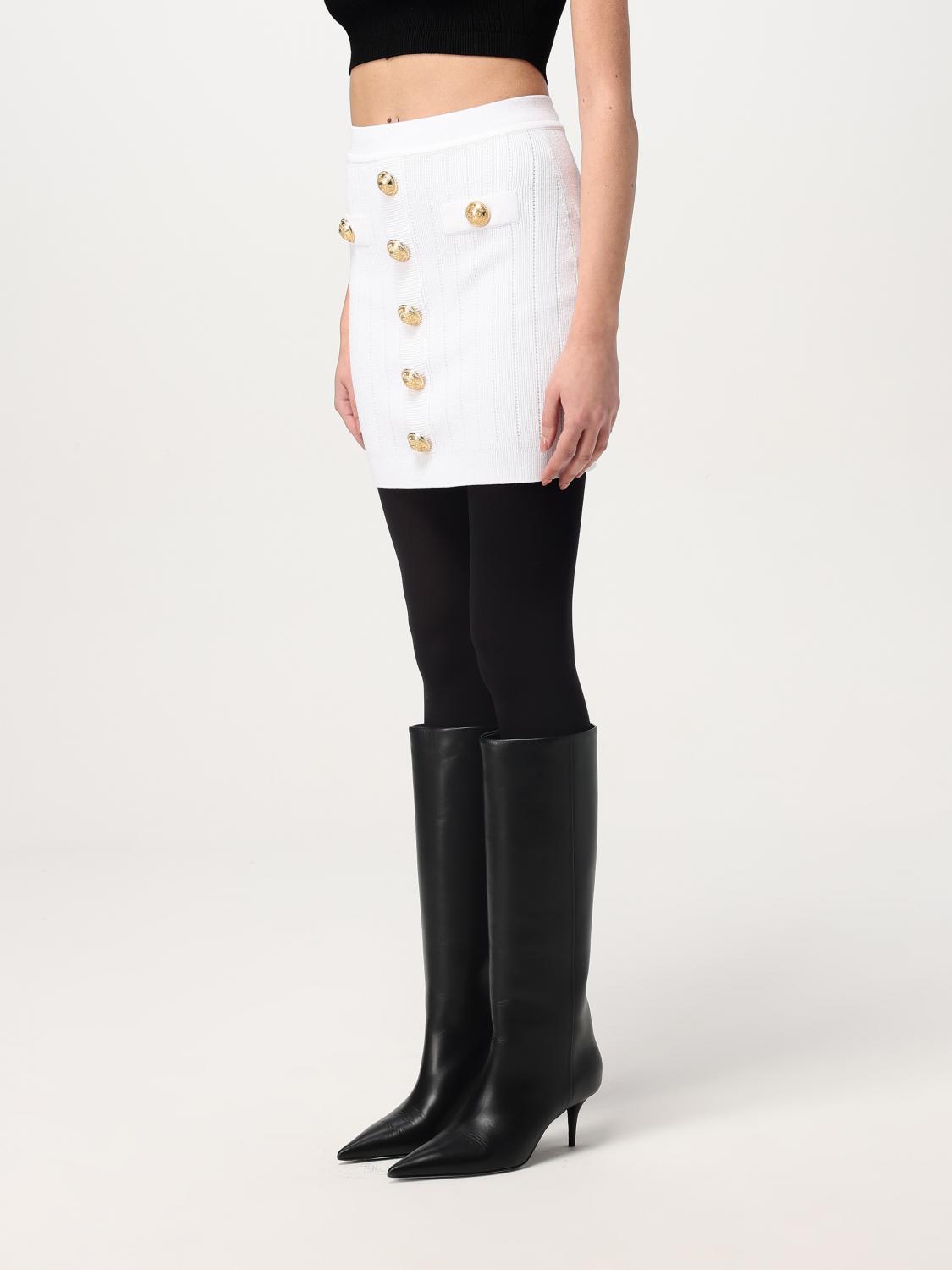 Balmain Skirt Woman White