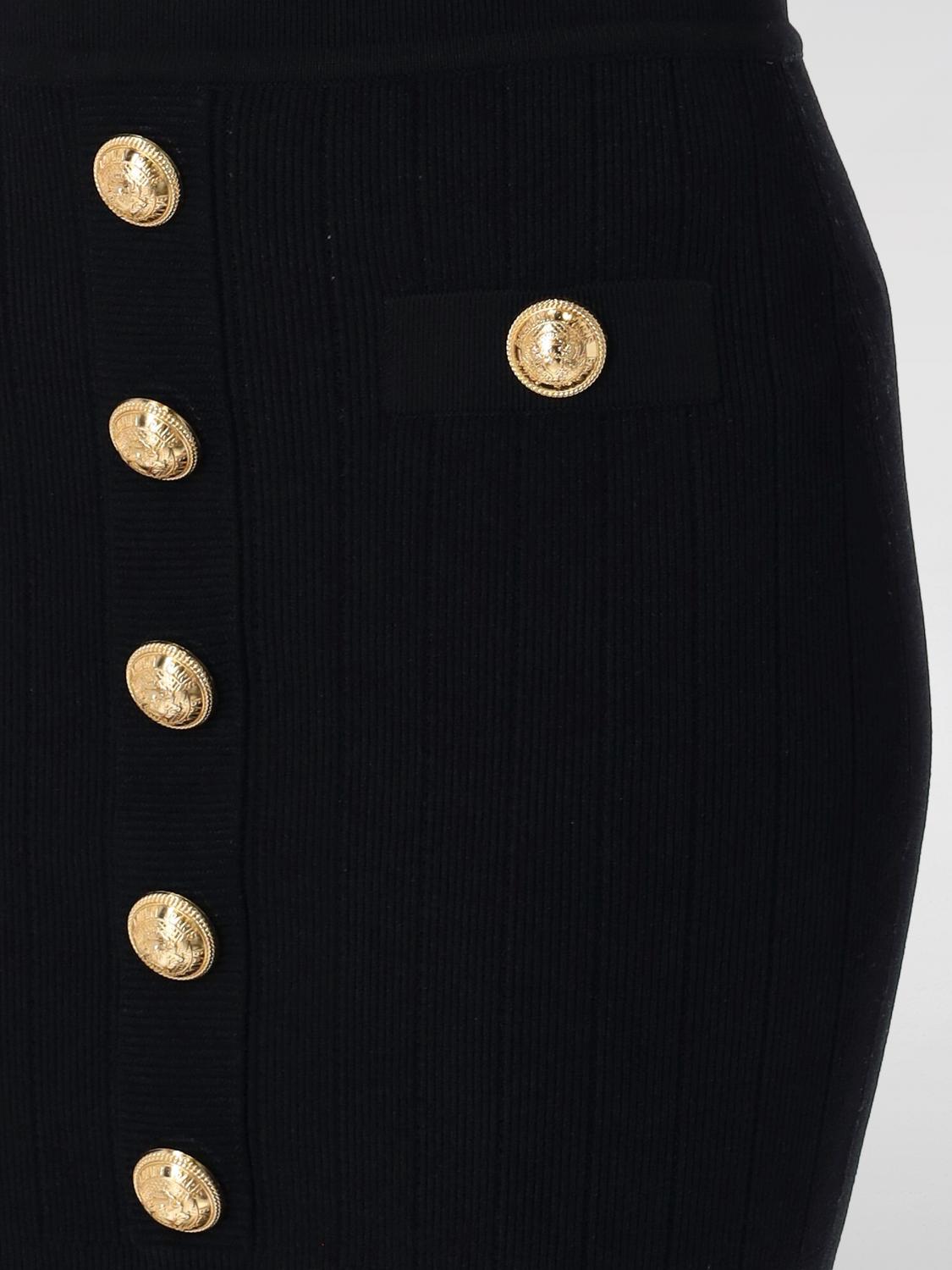 Balmain Skirt Woman Black