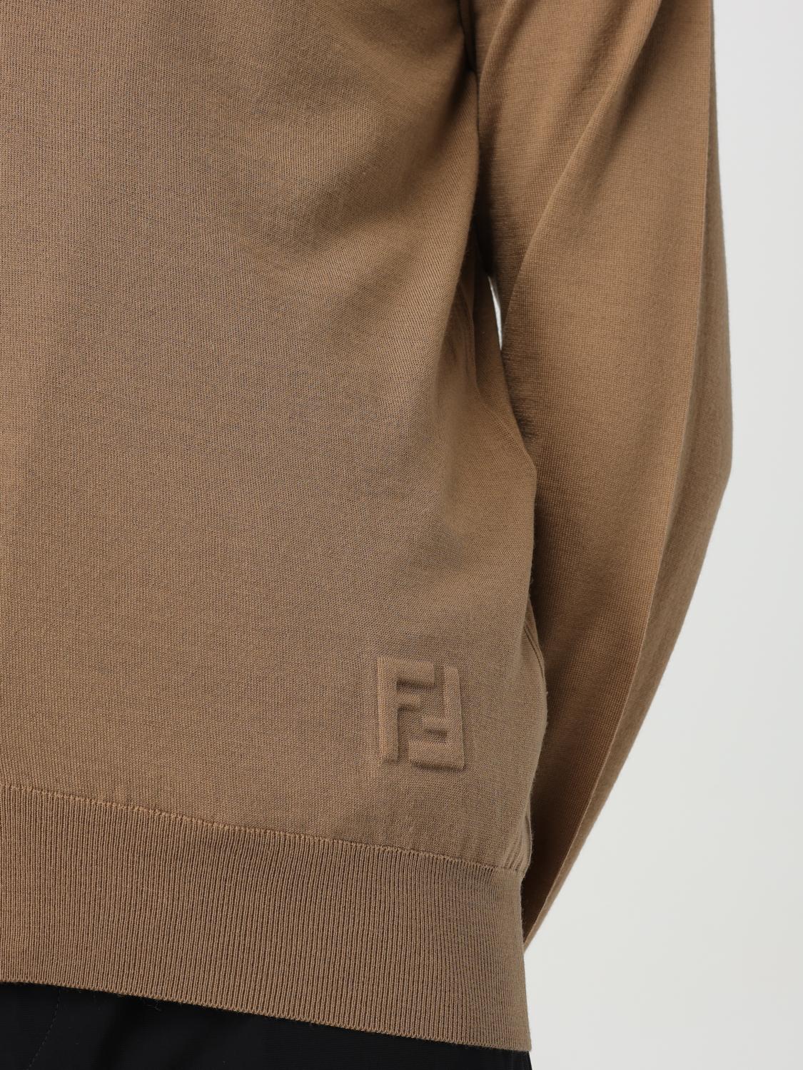 Fendi Cardigan Men Brown