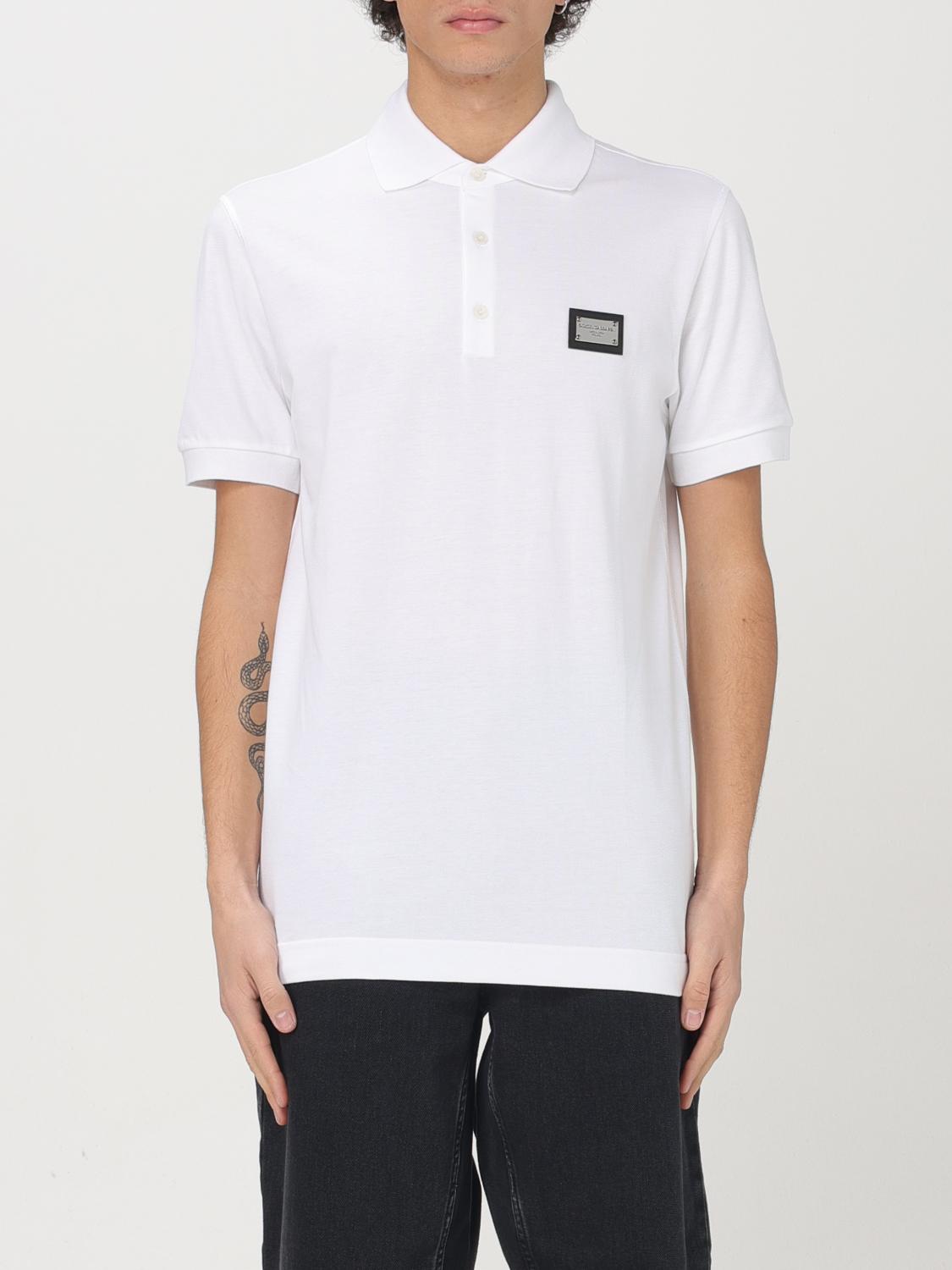 Dolce & Gabbana Polo Shirt Men Blue