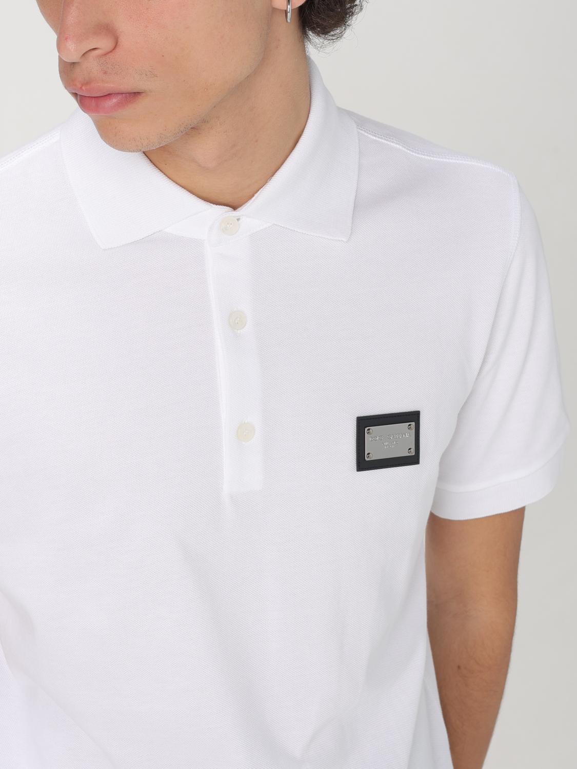 Dolce & Gabbana Polo Shirt Men Blue