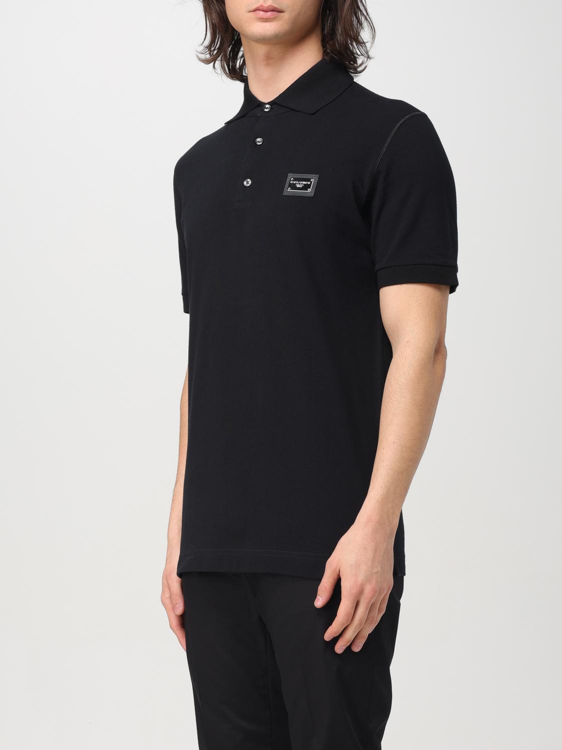 Dolce & Gabbana Polo Shirt Men Blue