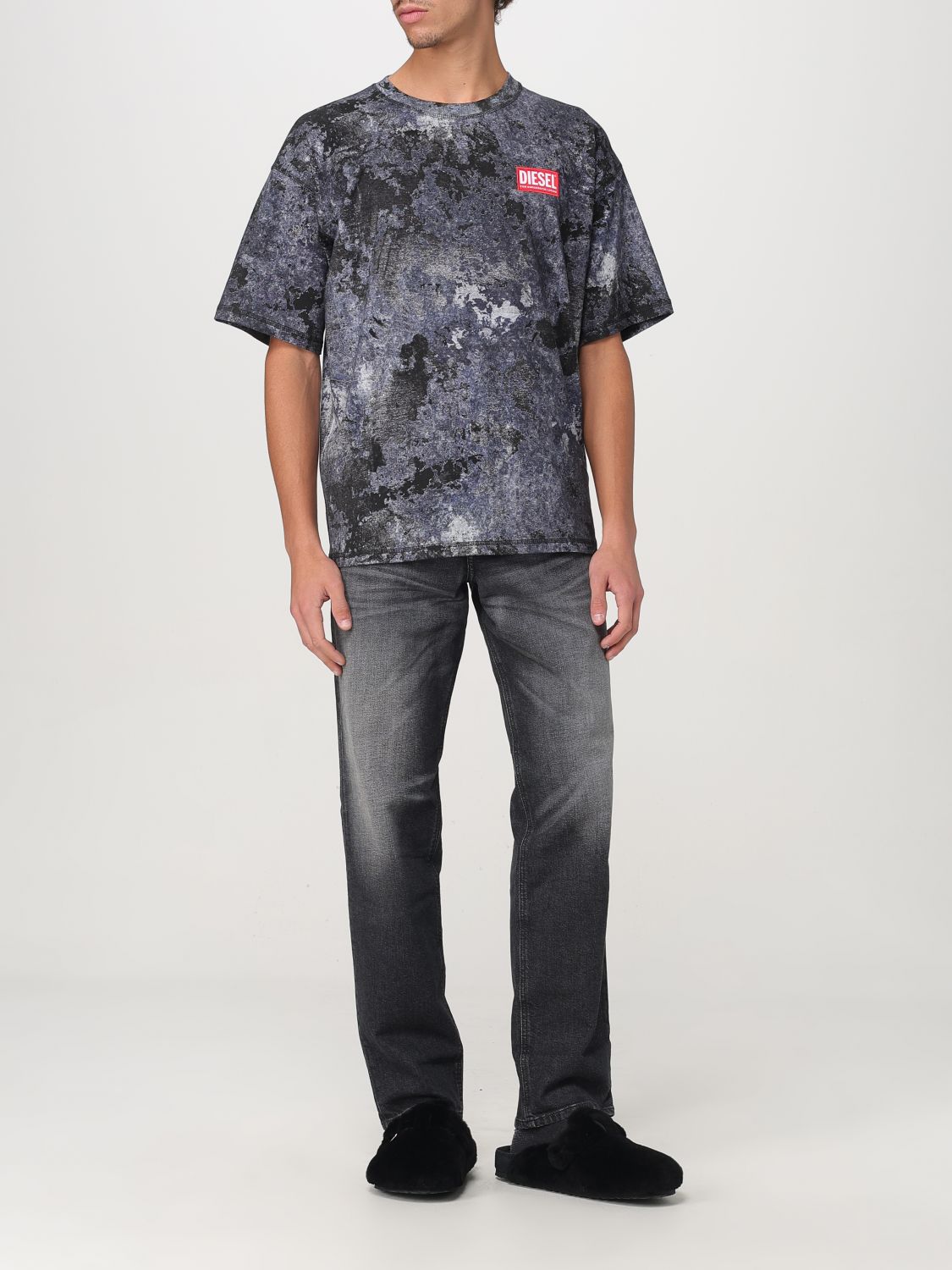 Diesel T Shirt Men Blue