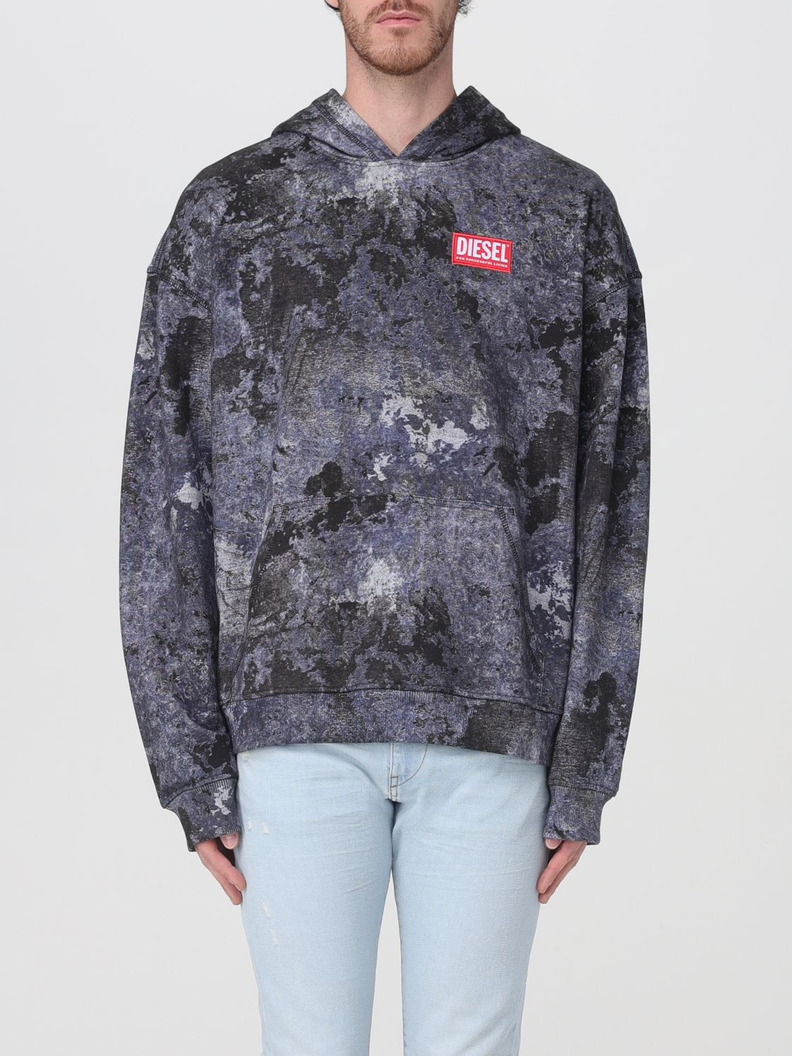Diesel Sweatshirt Men Blue
