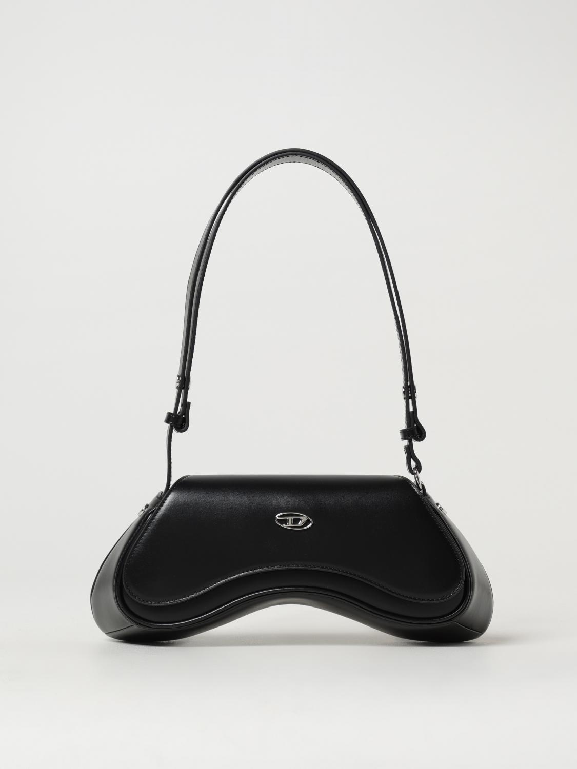 Diesel Shoulder Bag Woman Black