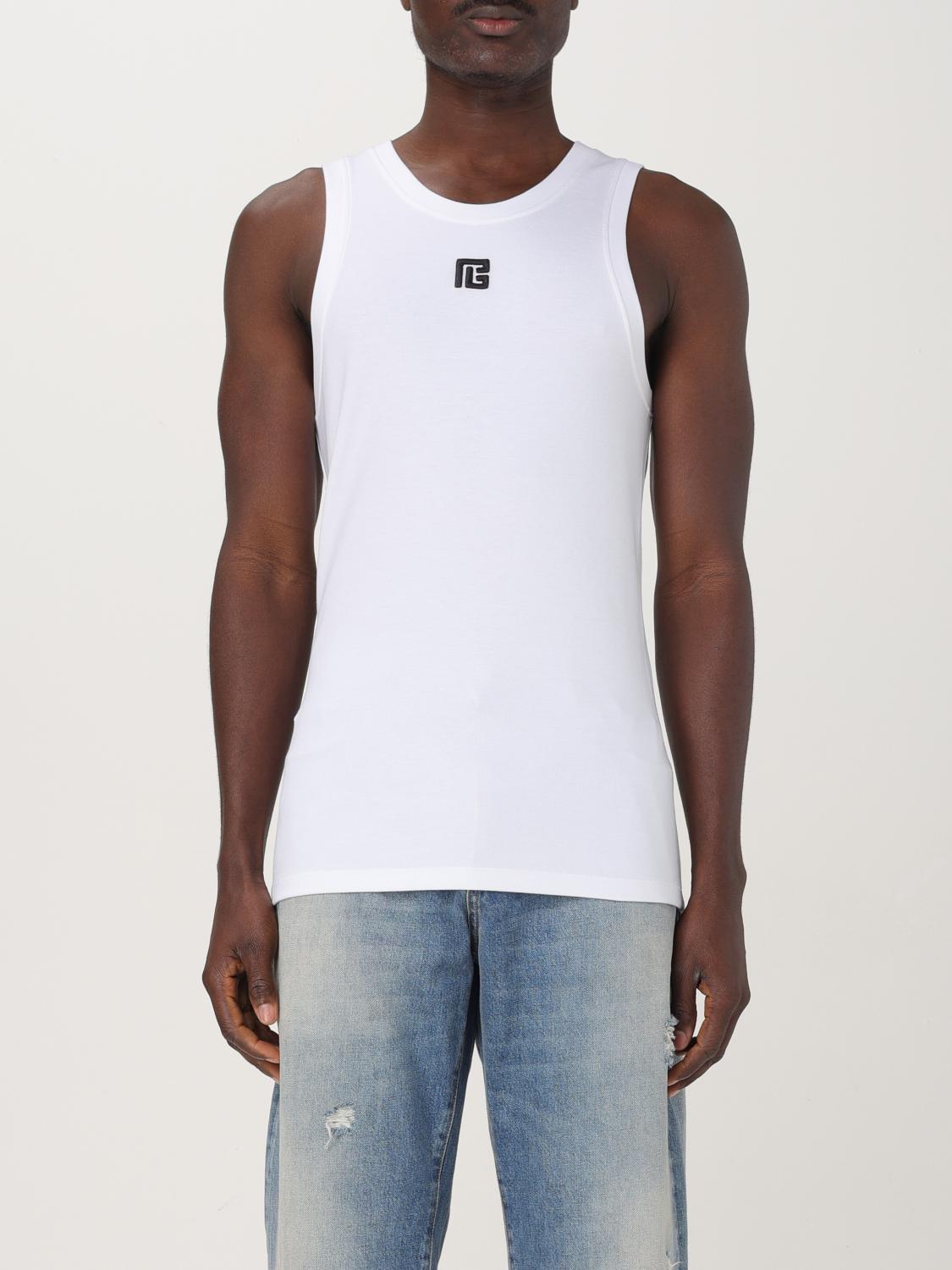 Balmain T Shirt Men Black