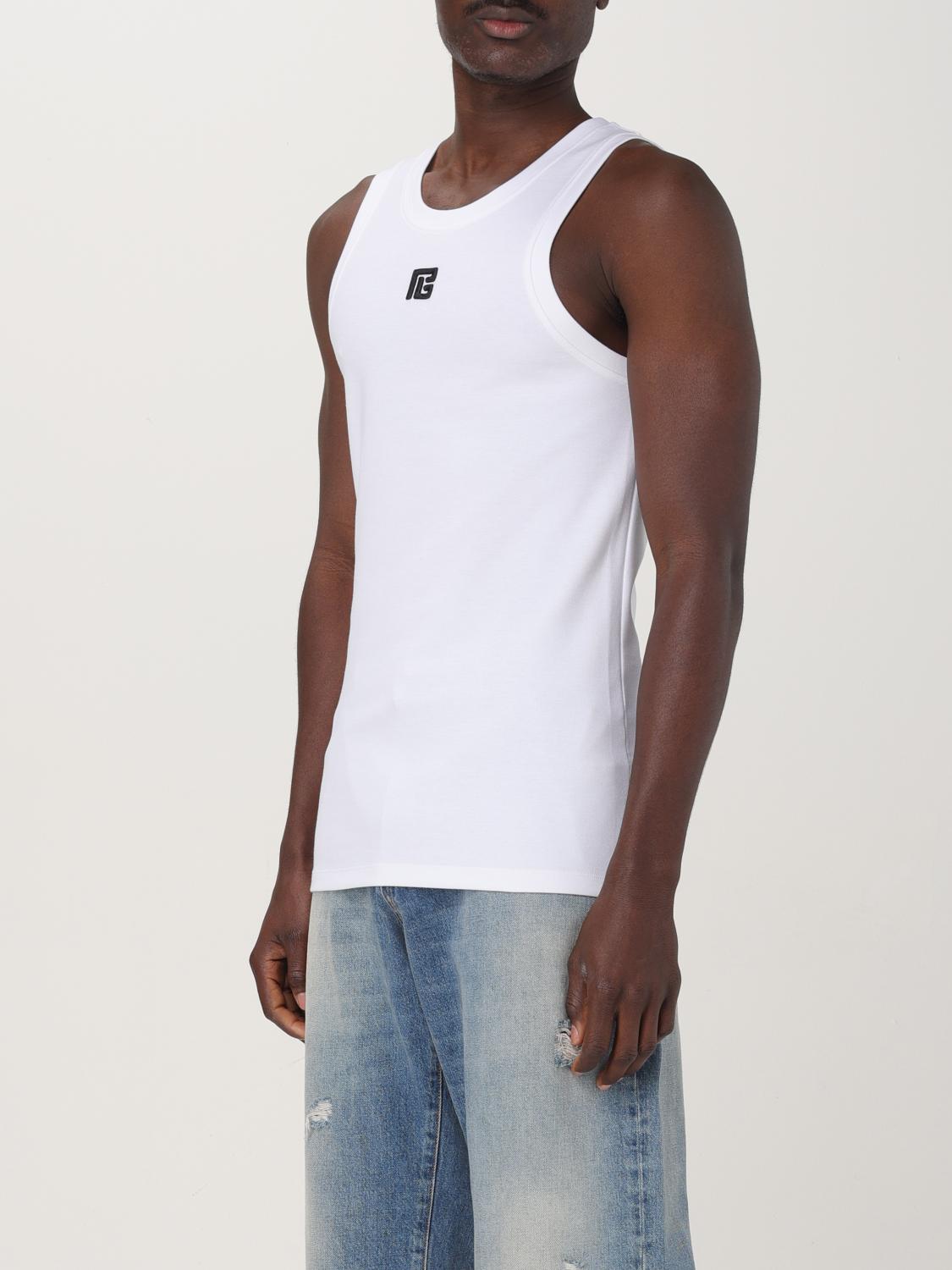 Balmain T Shirt Men Black