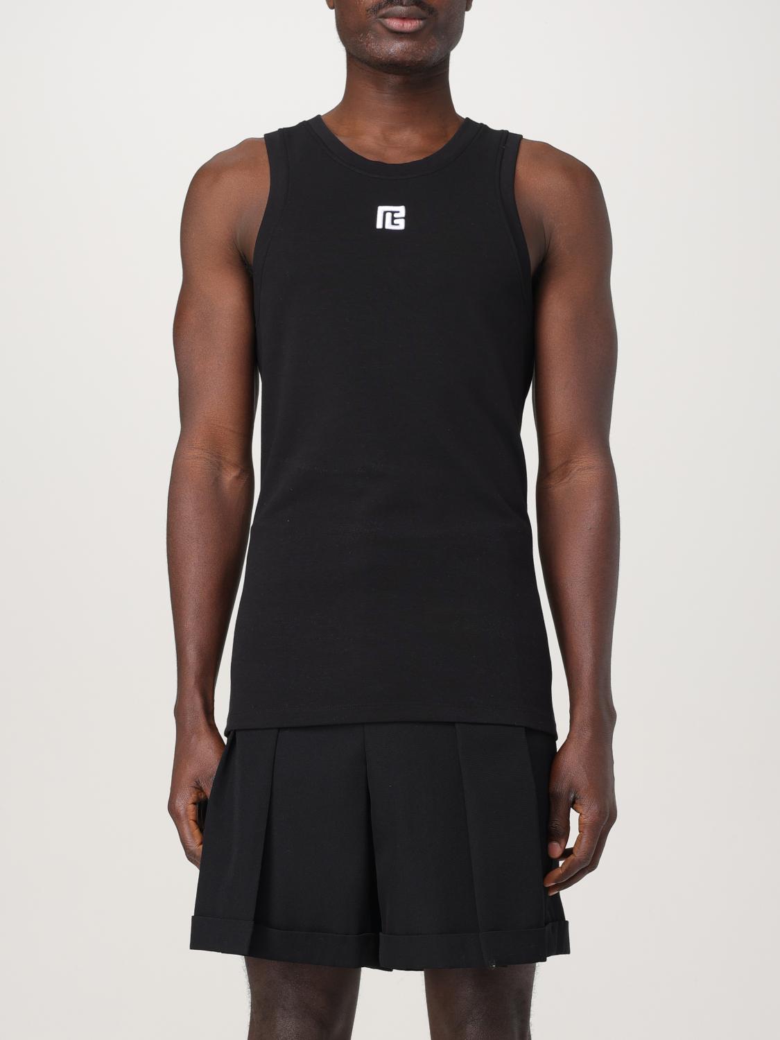 Balmain T Shirt Men Black