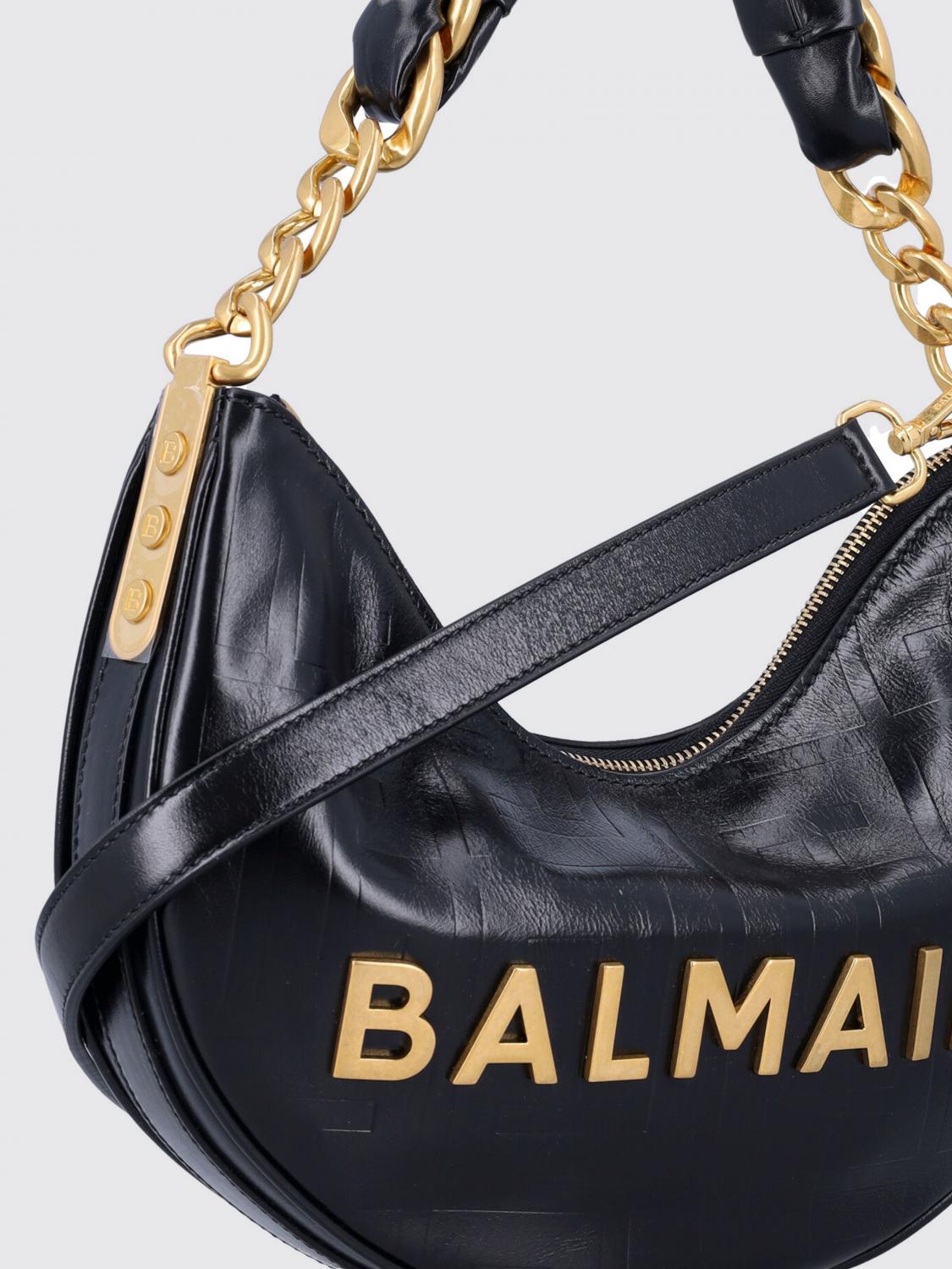 Balmain Shoulder Bag Woman Black
