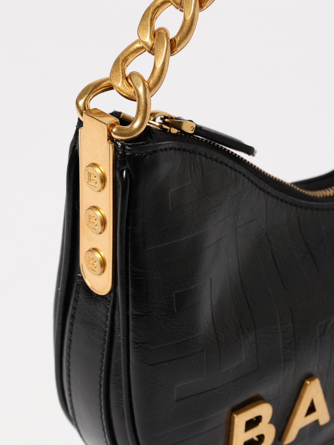 Balmain Shoulder Bag Woman Black