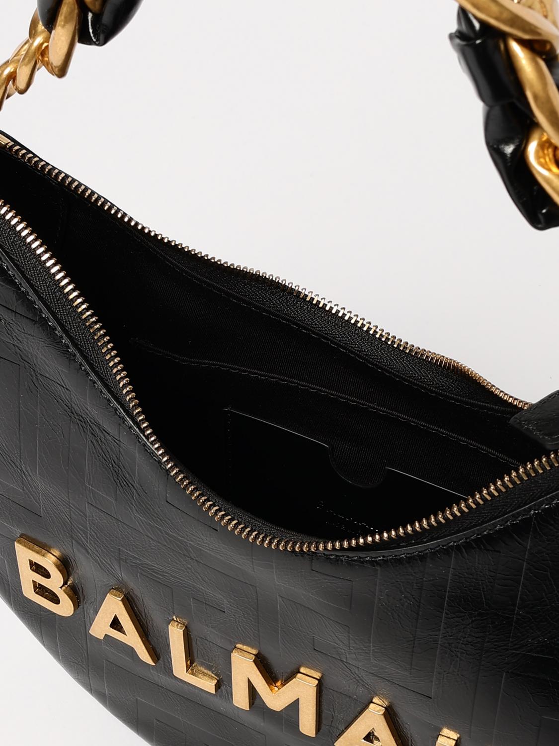 Balmain Shoulder Bag Woman Black