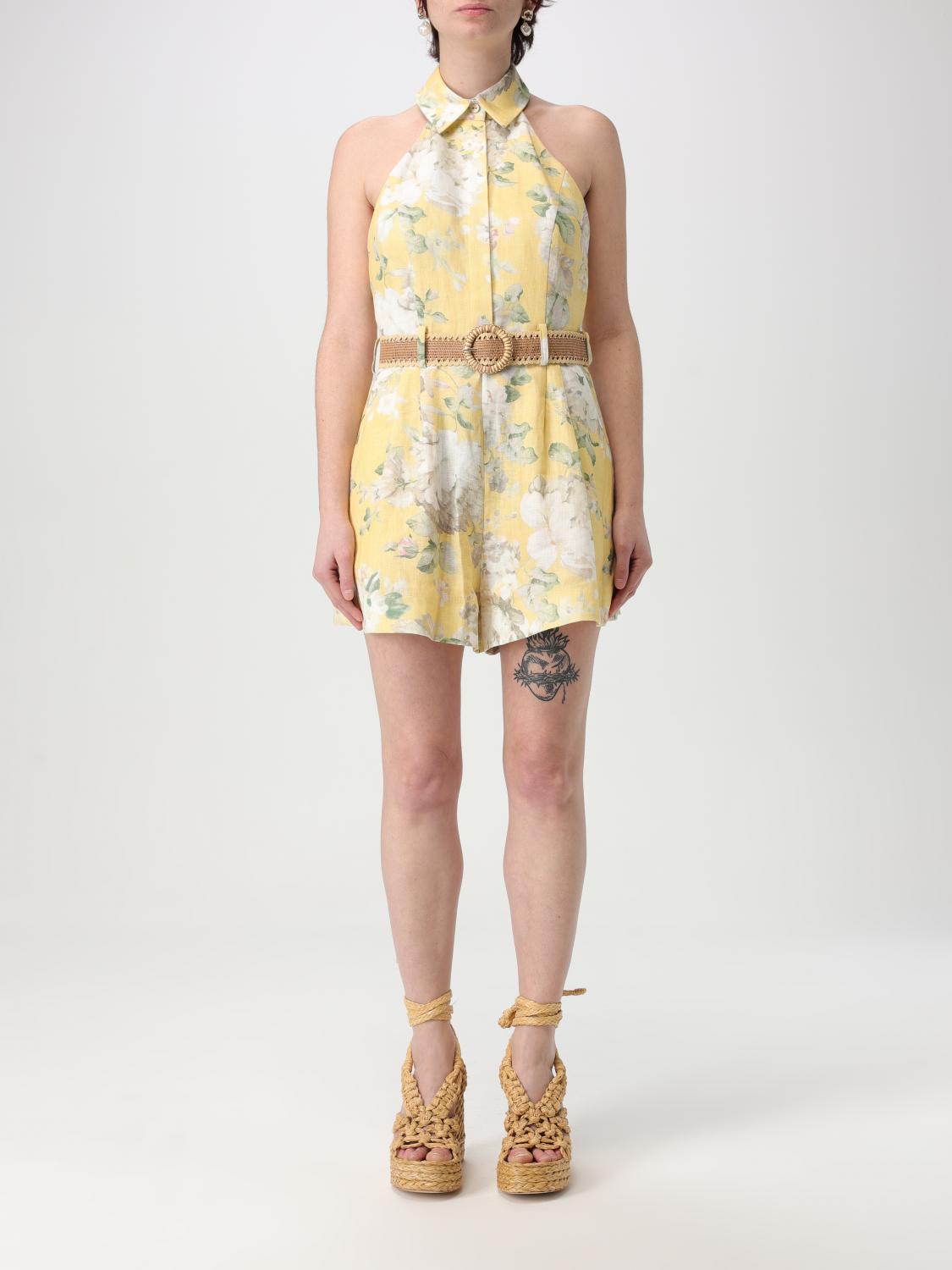 Zimmermann Jumpsuits Woman Yellow