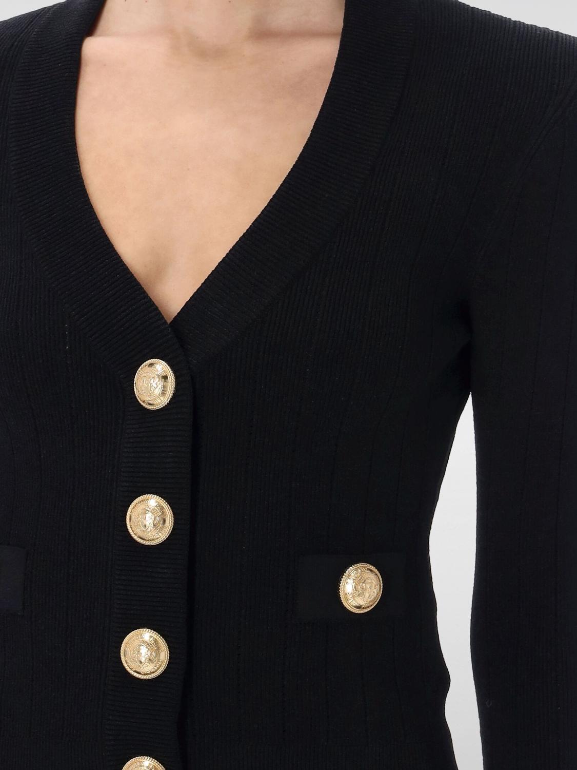 Balmain Cardigan Woman Black