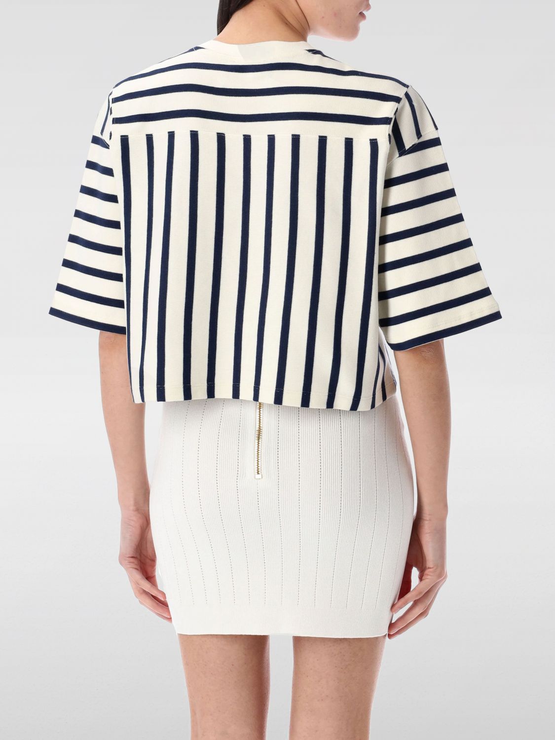Balmain T Shirt Woman Cream