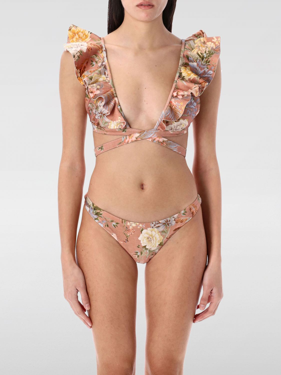 Zimmermann Swimsuit Woman Pink