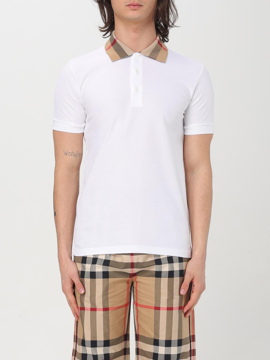 Burberry Polo Shirt Men White