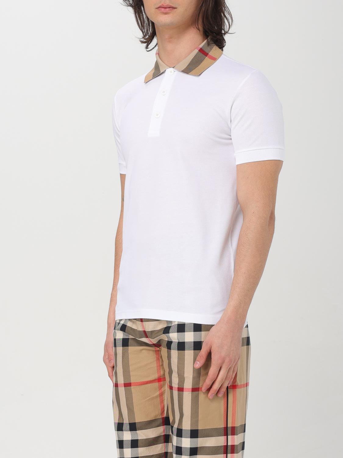 Burberry Polo Shirt Men White