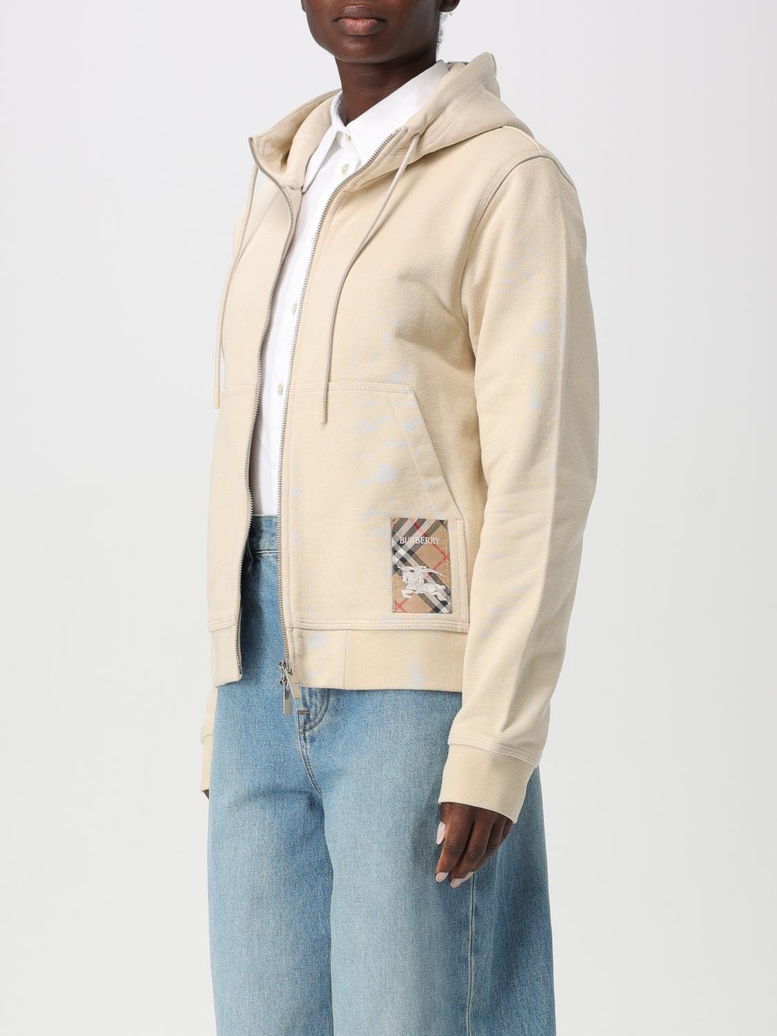 Burberry Sweatshirt Woman Beige
