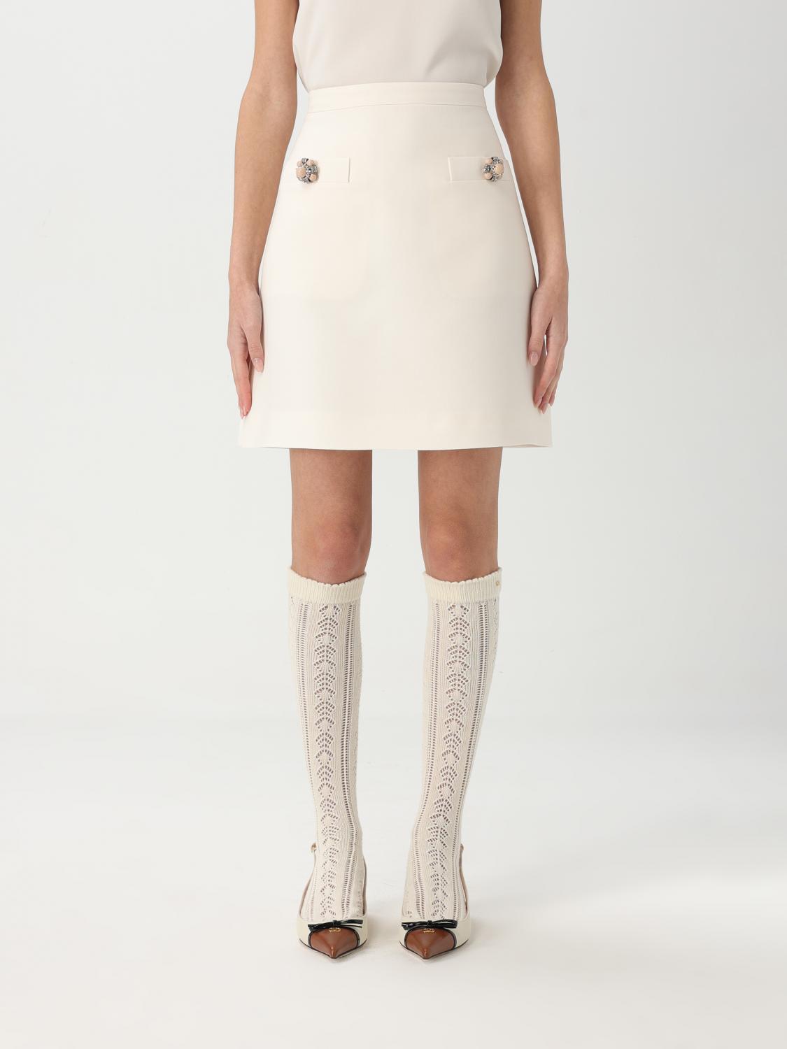 Valentino Skirt Woman Ivory