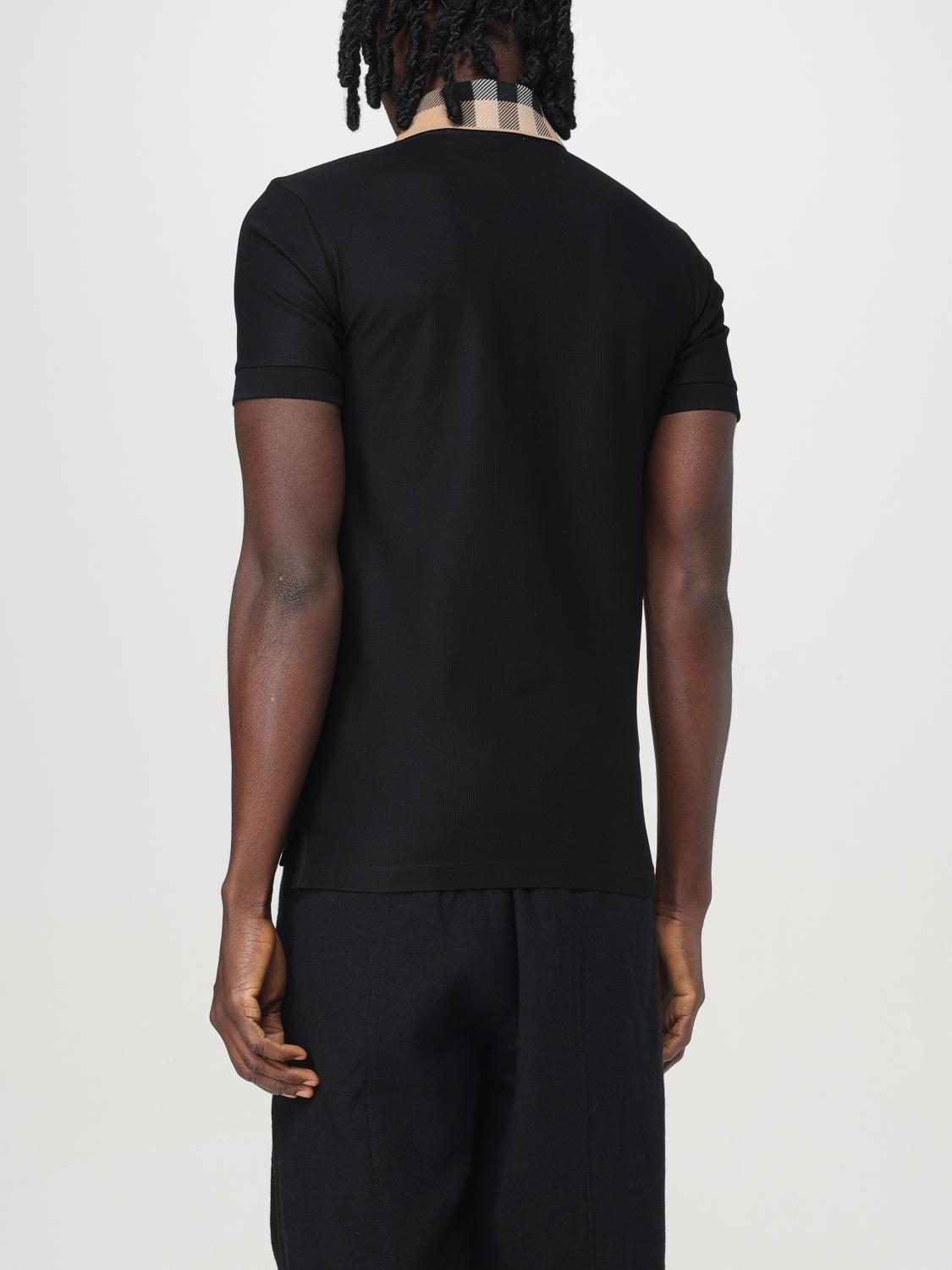 Burberry Polo Shirt Men Black