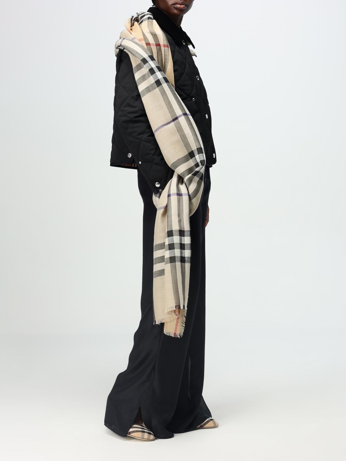 Burberry Scarf Woman Sand