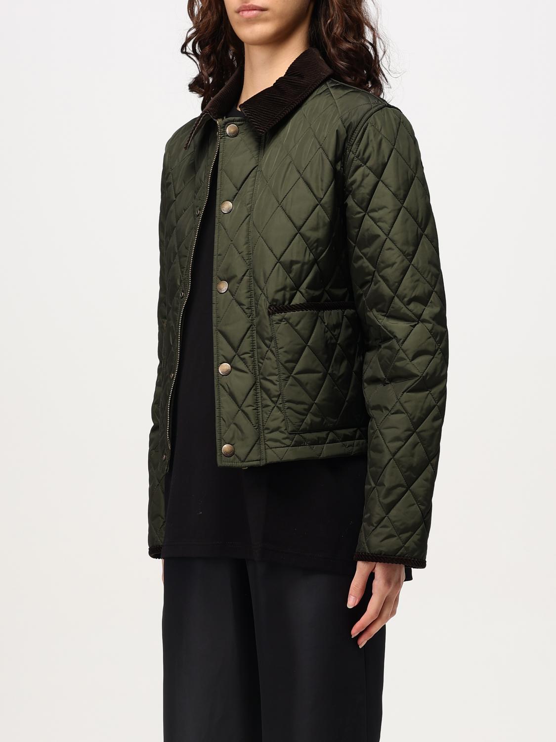 Burberry Jacket Woman Olive