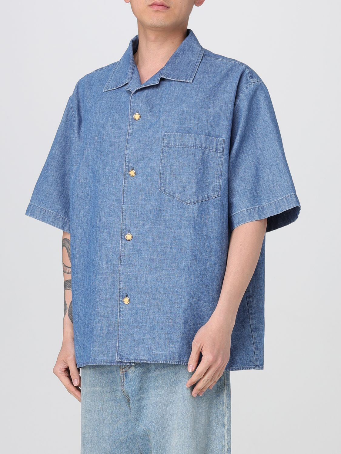 Valentino Shirt Men Blue