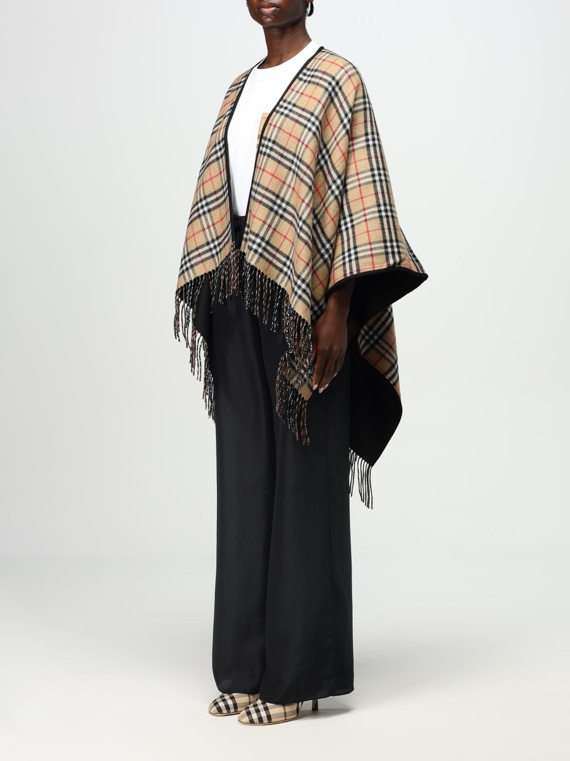 Burberry Coat Woman Black