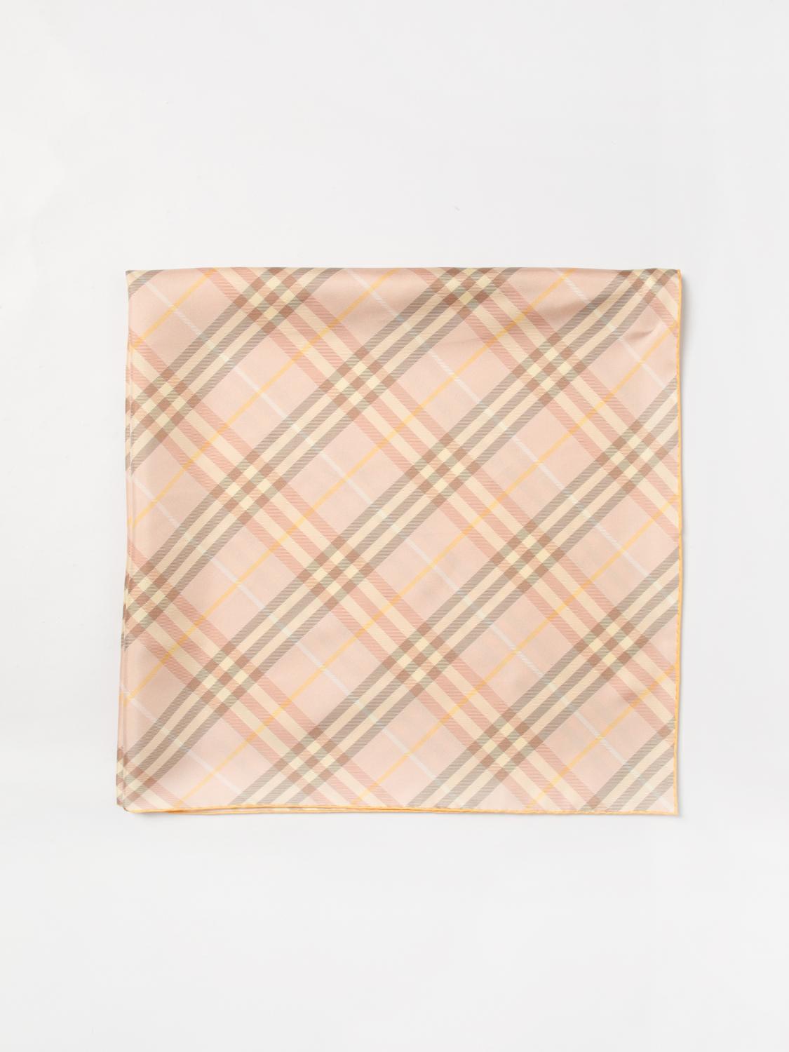 Burberry Neck Scarf Woman Blush Pink