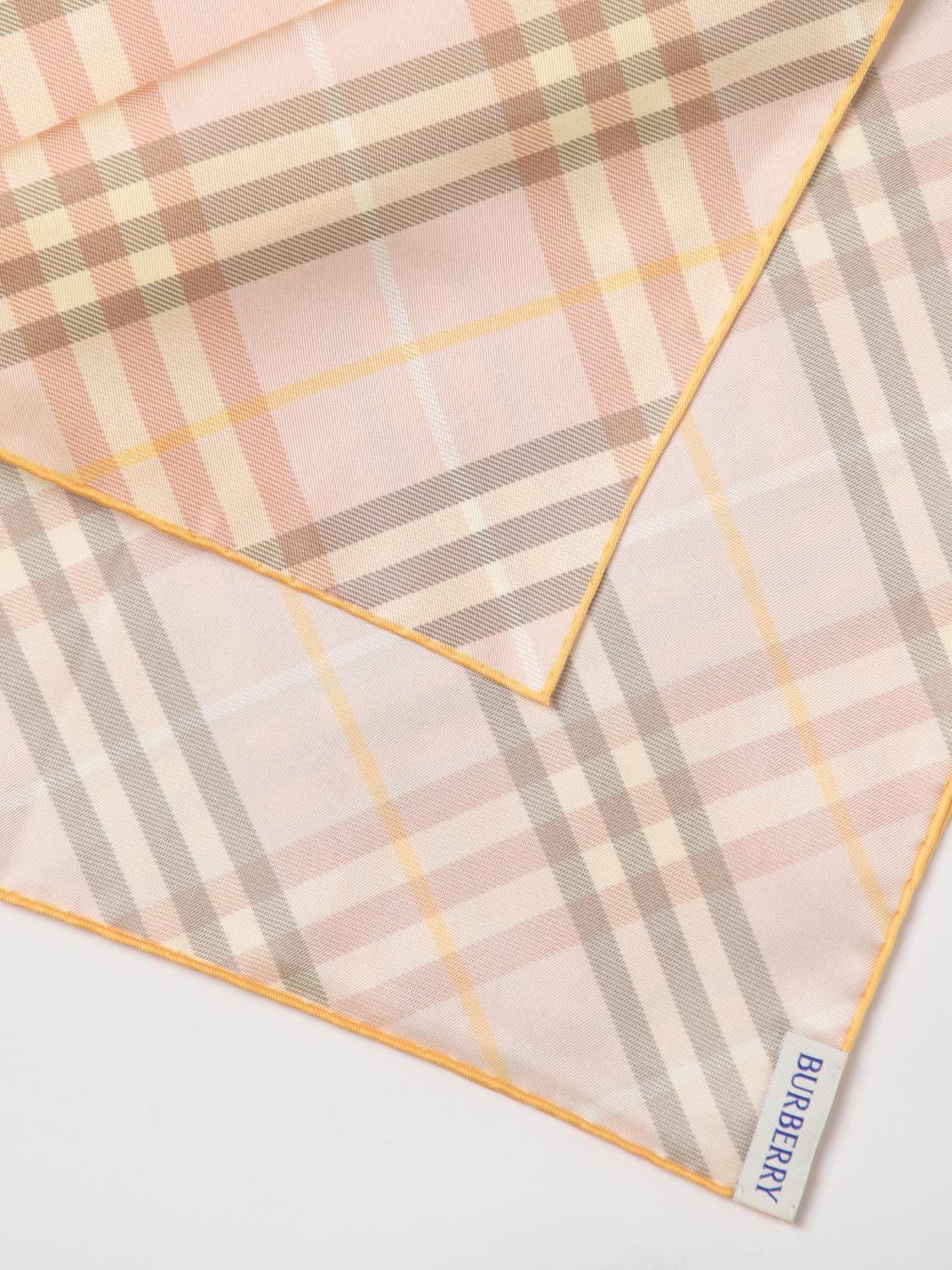 Burberry Neck Scarf Woman Blush Pink