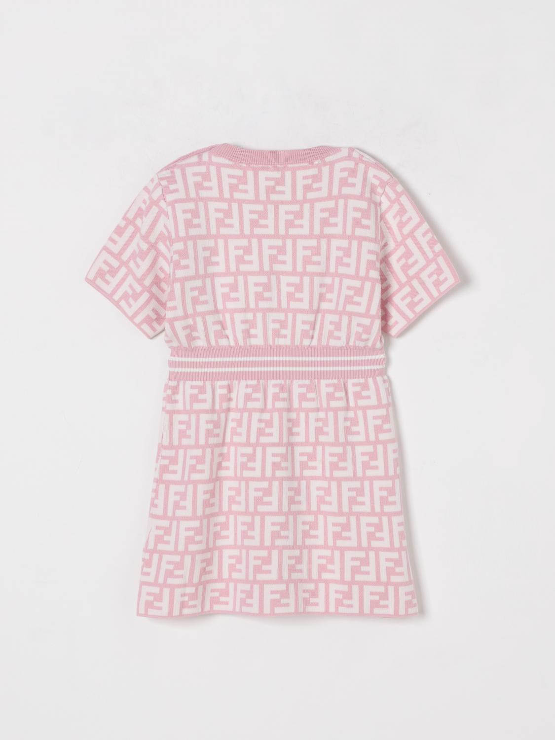Fendi Romper Kids Pink