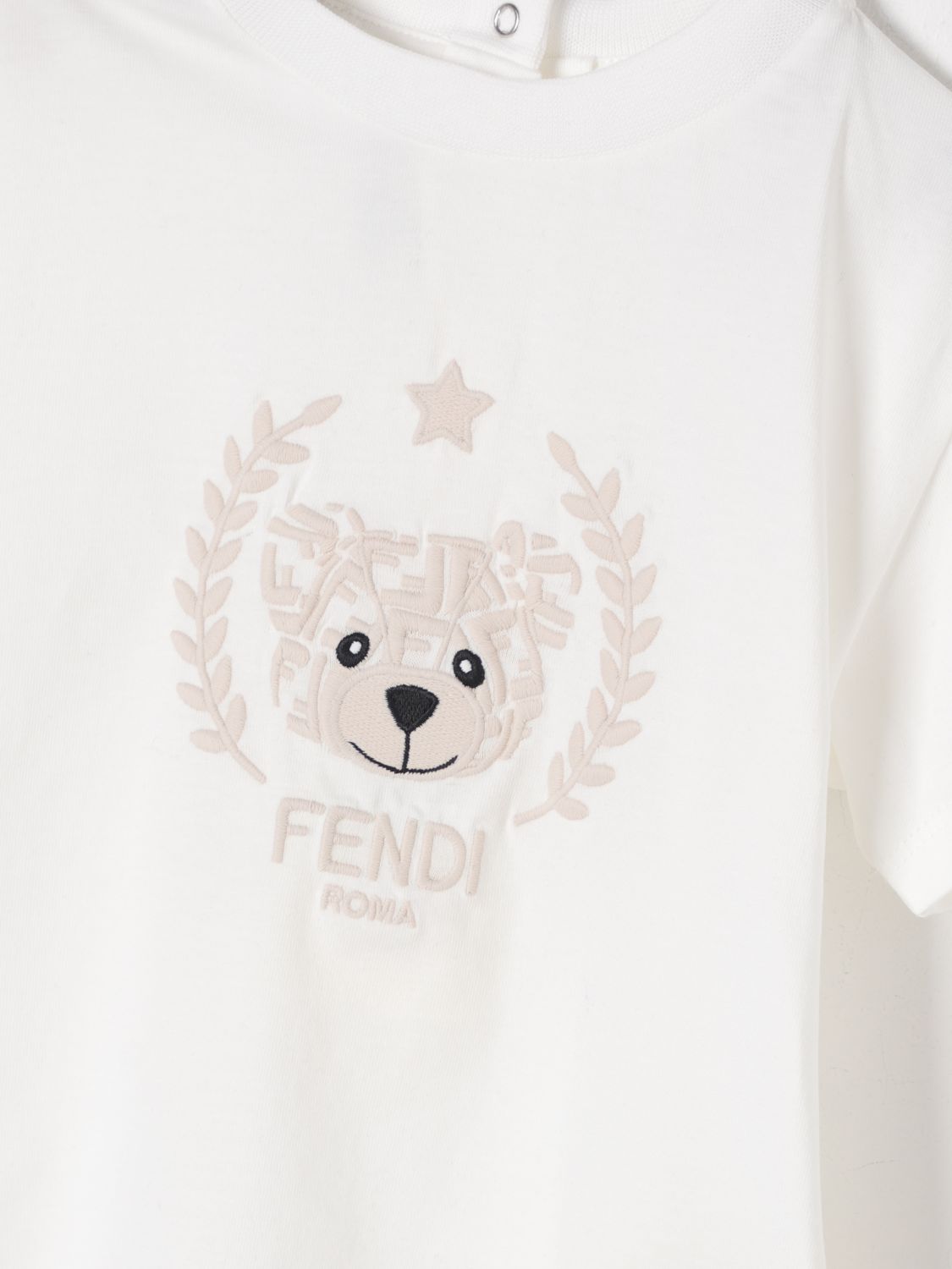 Fendi T Shirt Kids White