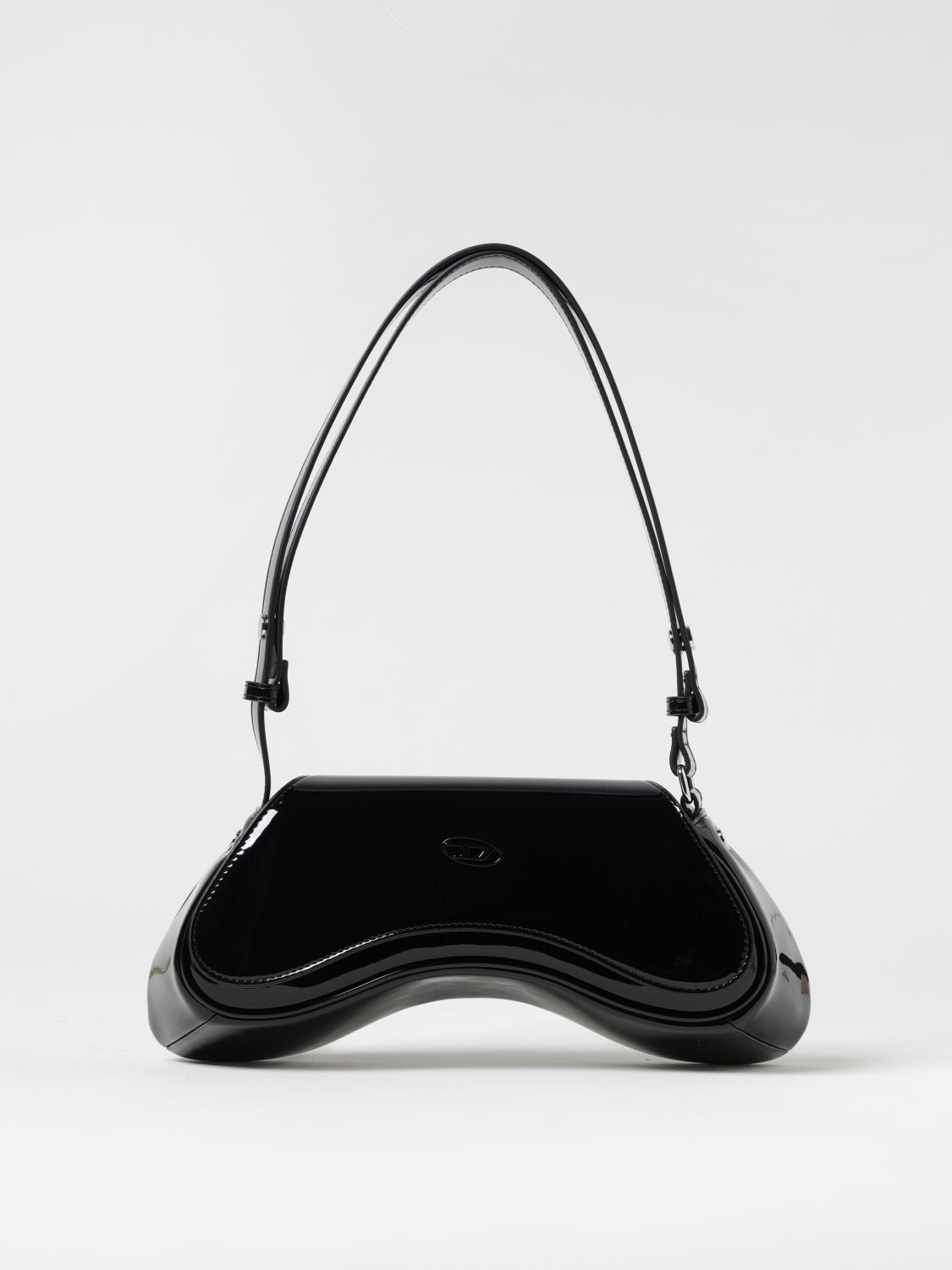 Diesel Shoulder Bag Woman Black