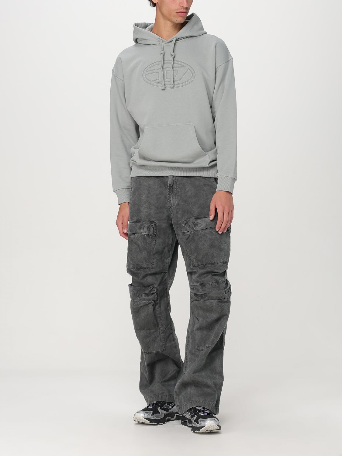 Diesel Sweatshirt Men Grey