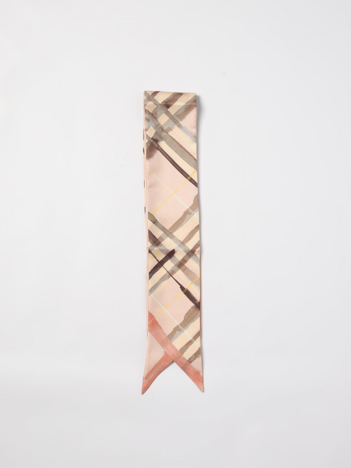 Burberry Neck Scarf Woman Beige