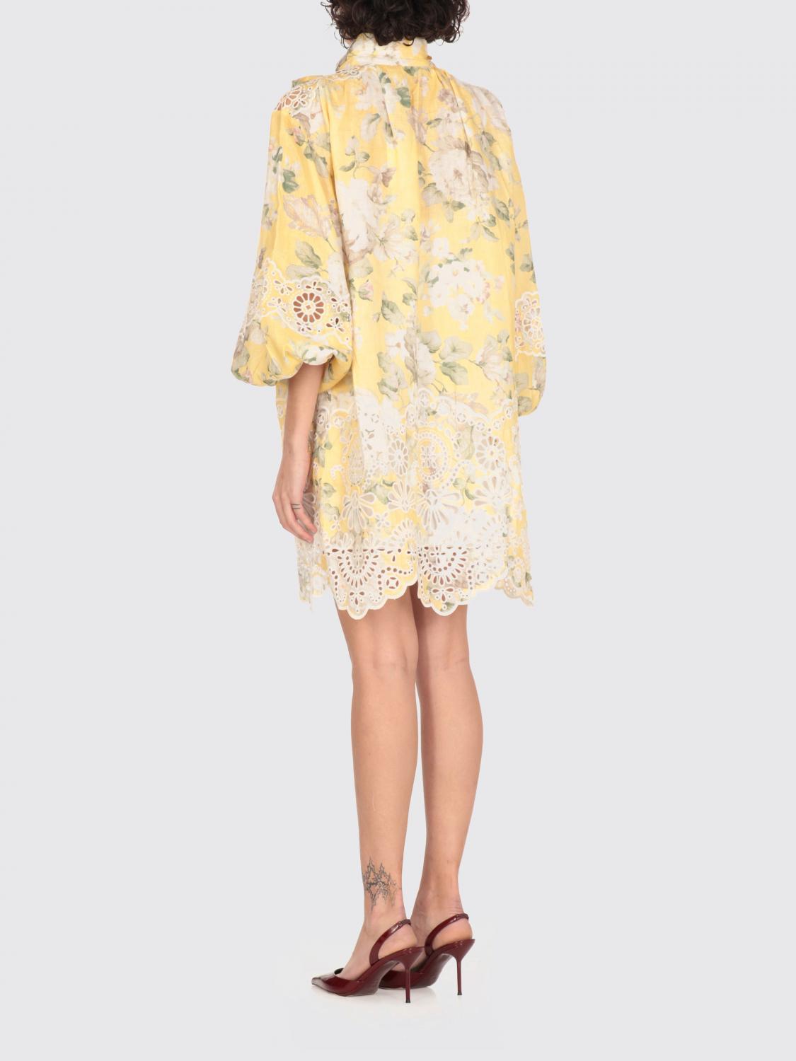 Zimmermann Dress Woman Yellow