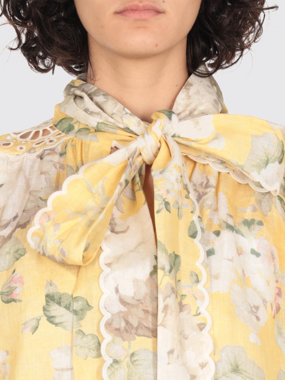 Zimmermann Dress Woman Yellow