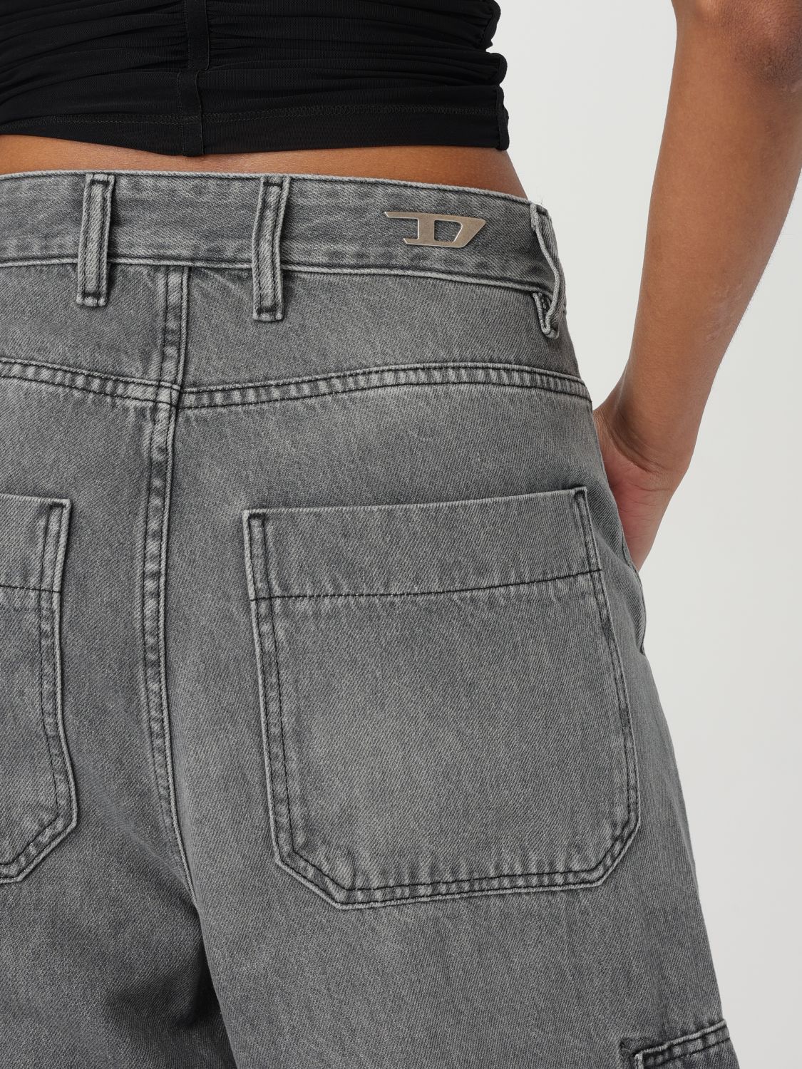 Diesel Jeans Woman Black