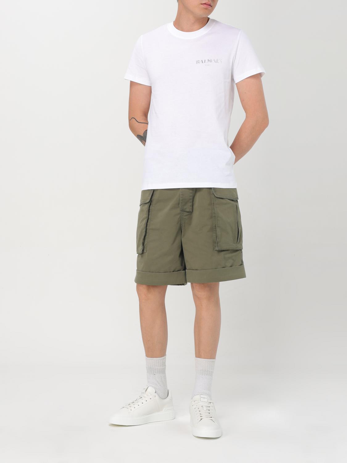 Balmain T Shirt Men Black