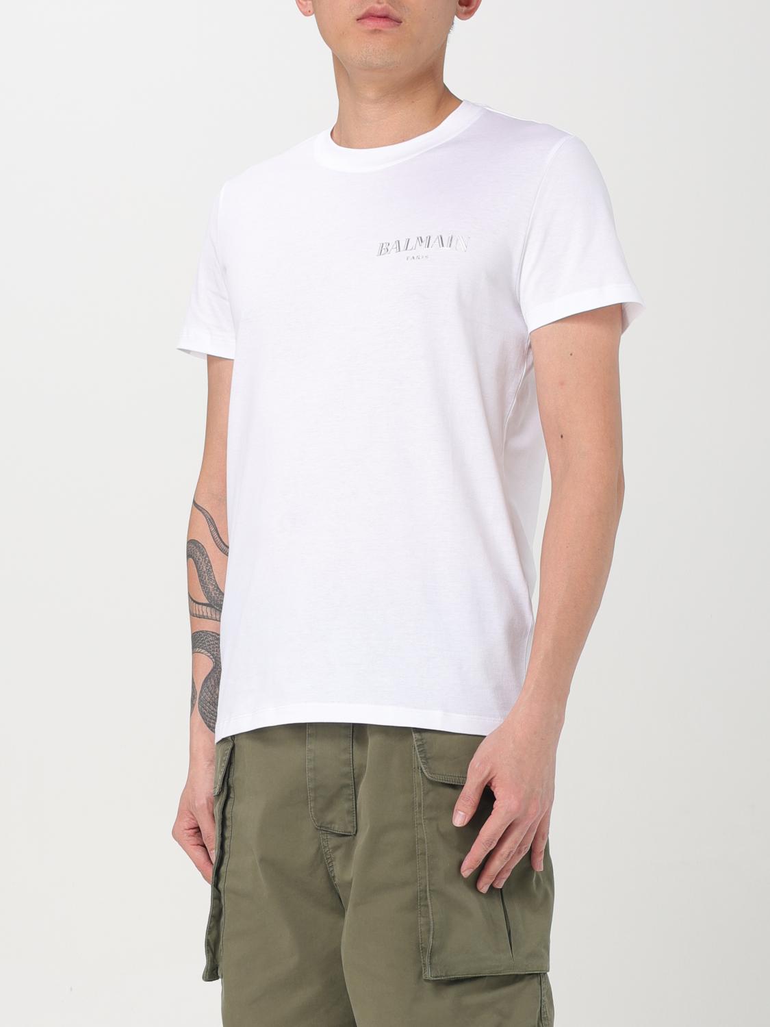 Balmain T Shirt Men Black