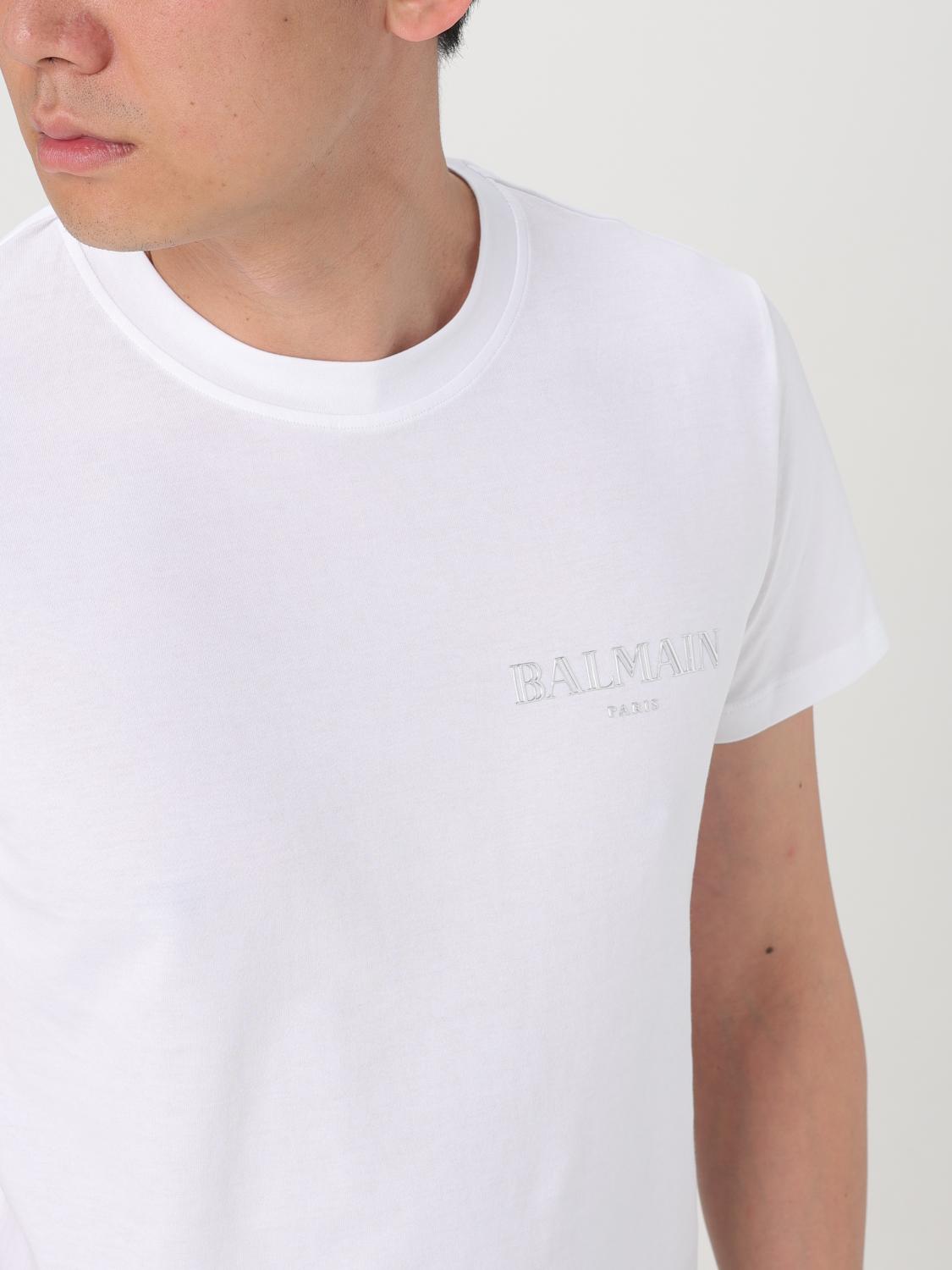 Balmain T Shirt Men Black