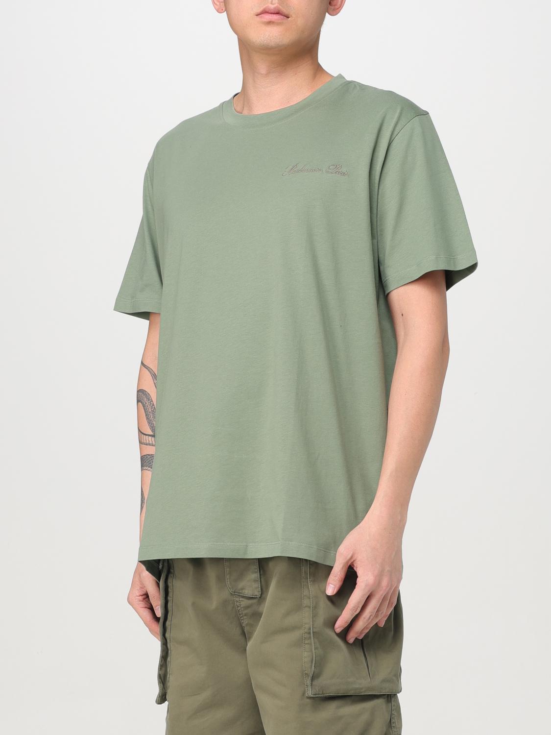 Balmain T Shirt Men Green