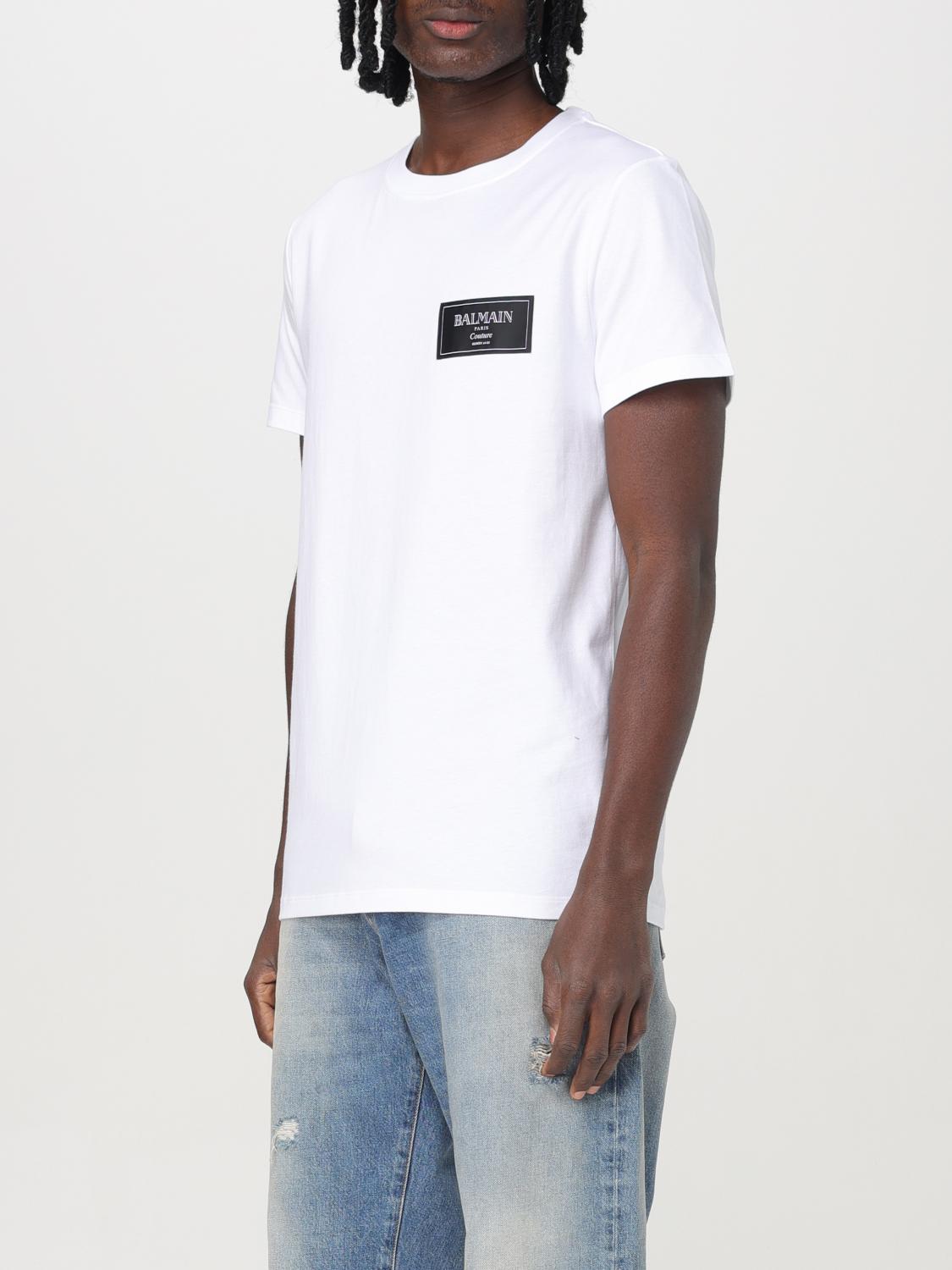 Balmain T Shirt Men Black