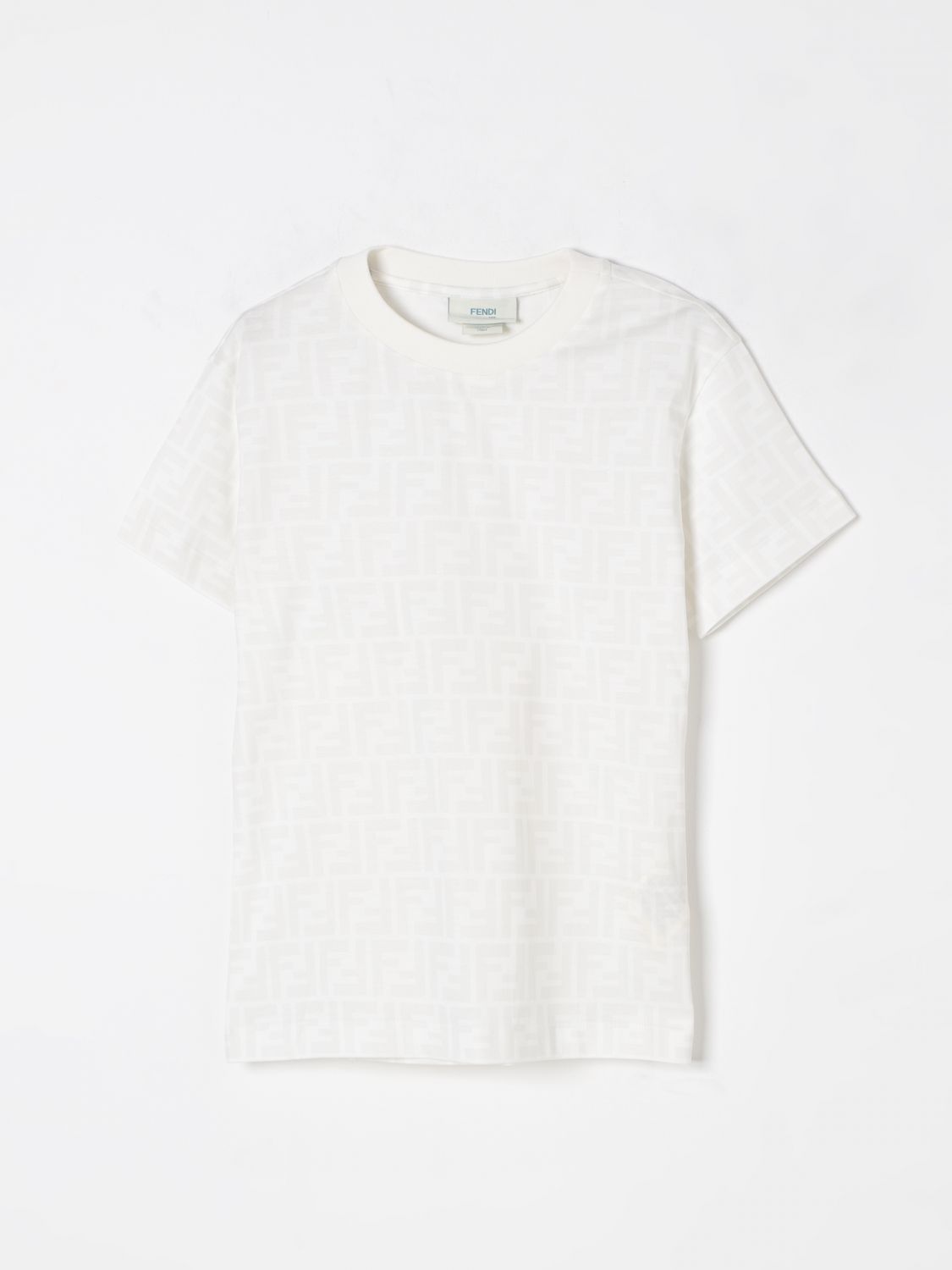 Fendi T Shirt Kids White