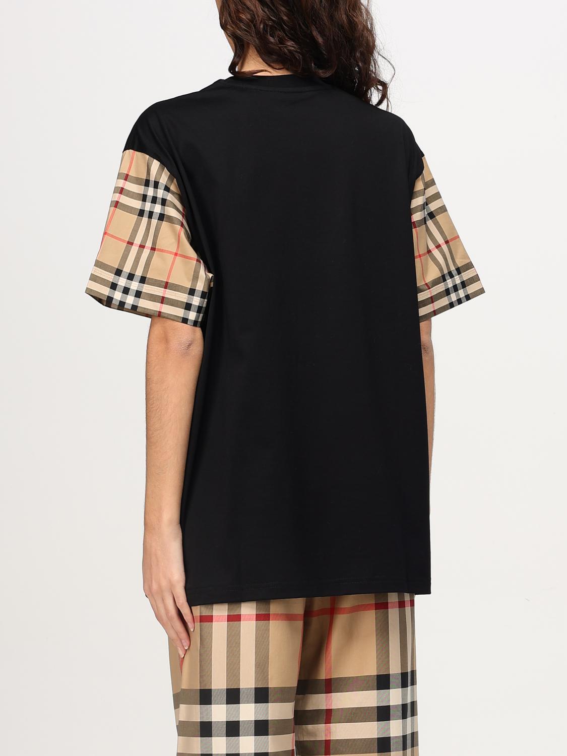Burberry T Shirt Woman Black