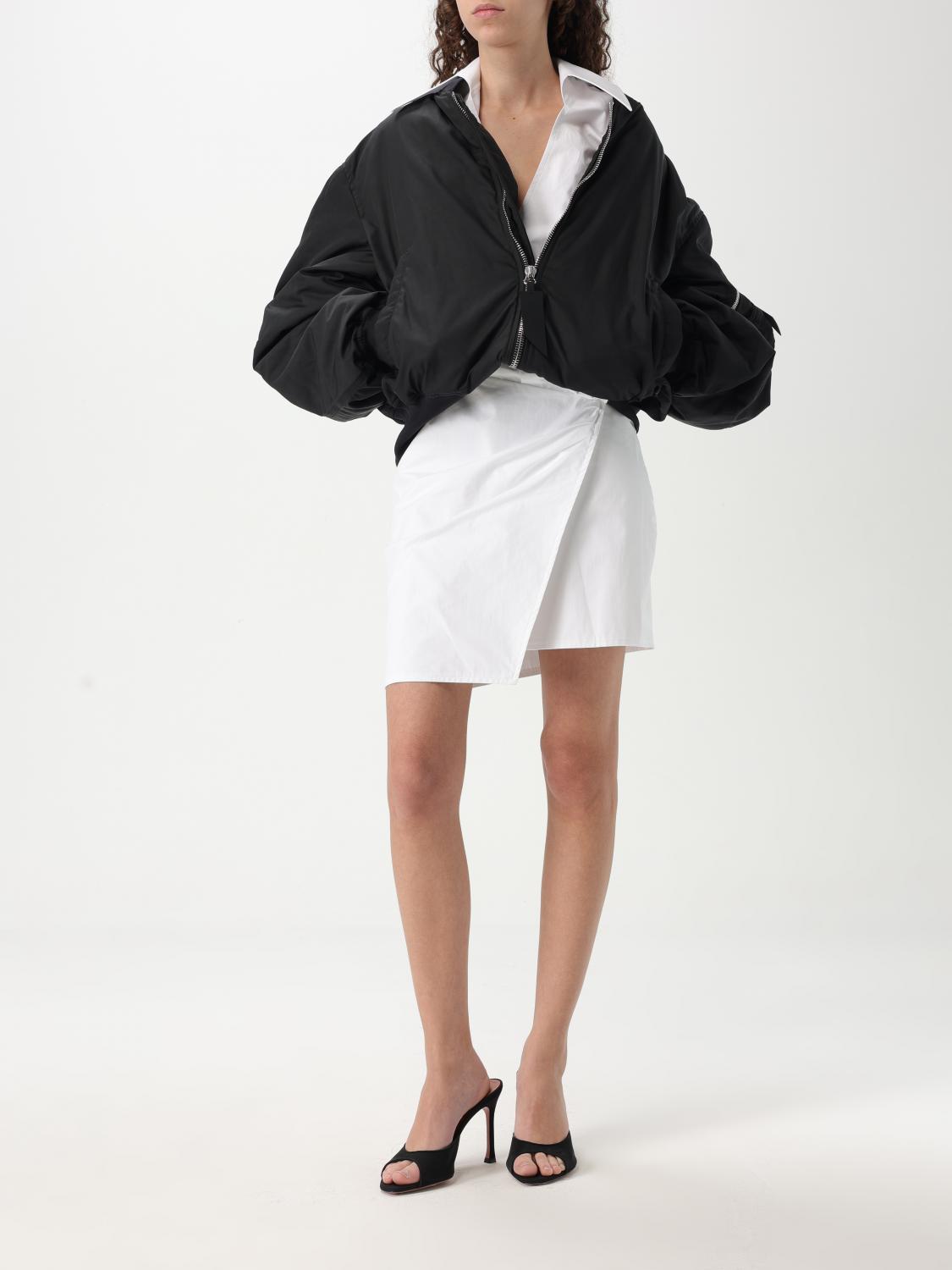 ジャケット THE ATTICO Woman Jacket Black 251WCB00070PLL001AA 100 THE ATTICO: Jacket woman - Black | The Attico jacket